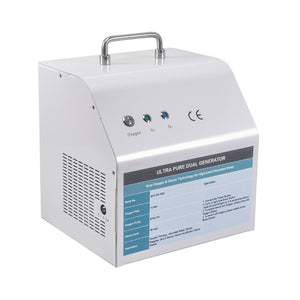Nouveau design Générateur double Oxy-Ozone portable 1L/min de débit d'oxygène 33mg/L de production d'ozone avec télécommande pour l'eau ozonée