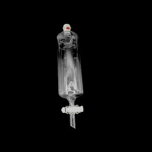 O3 Saline 1000mL Straight Flask Ozone Mixer Bubbler Saline Drip System with PVDF Drip Valve