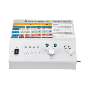 AQUAPURE Machine de Traitement par Ozono-thérapie Portable à Usage Domicile et Générateur d'Ozone Médical à Débit d'Ozone Réglable