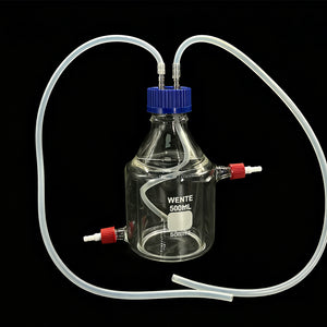 Professional 500ml Double-Layer Circulation Cooling Ozone Reaction Bottle Kit (For High-Efficiency Ozonated Oil Preparation & Cooling)