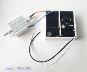 Module de tube de générateur d'ozone à décharge Corona 12VDC 500mg/h pour usage domestique, garantie 1 an