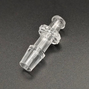 Connecteur Luer Lock femelle en polycarbonate transparent LL-F-PC-4.5 - Convient aux tubulures de 4mm et 5mm de DI, qualité médicale
