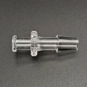 Connecteur Luer Lock femelle en polycarbonate transparent LL-F-PC-4.5 - Convient aux tubulures de 4mm et 5mm de DI, qualité médicale