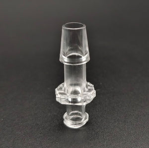 Connecteur Luer Lock femelle en polycarbonate transparent LL-F-PC-4.5 - Convient aux tubulures de 4mm et 5mm de DI, qualité médicale