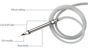 AQUAPURE Pieza de mano dental profesional de acero inoxidable para terapia de ozono dental