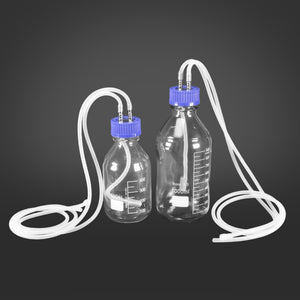 Ozone Therapy Glassware 500ml 1000ml Ozone Bubbler Bottle Diffusion Kit with Diffuser Stone