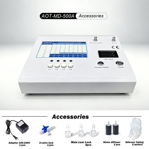 Generador de máquina de ozonoterapia médica O3 para clínica profesional de 7-105 mg/L con bomba de vacío y catalizador de ozono