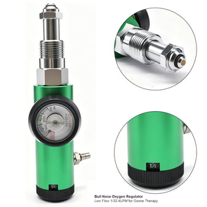France AFNOR( F)  SI 22.91 *1.814 INT Low Flow Oxygen Regulator 0-4LPM