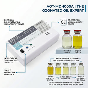 Best Medical Ozone Generator Advacned Ozonated Oil and Water Kit | High Purity Ozone