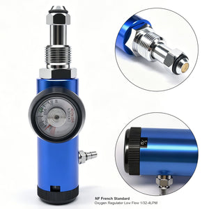 Bullnose Oxygen Tank Regulator 0-4 LPM for Ozone Therapy Devices