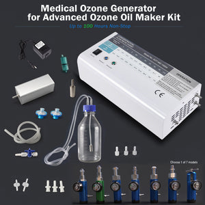 Best Medical Ozone Generator Advacned Ozonated Oil and Water Kit | High Purity Ozone