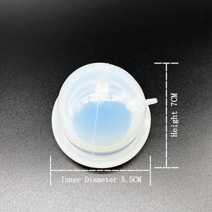 AQUAPURE  Silicone Ozone Cupping Cups Set  for Ozone Therapy