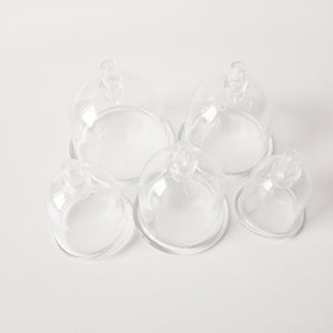 Vacuum Cup for skin cure ozone cupping cup medical ozone generator