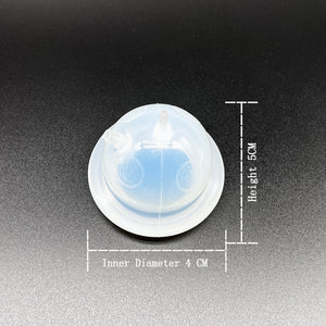 AQUAPURE  Silicone Ozone Cupping Cups Set  for Ozone Therapy