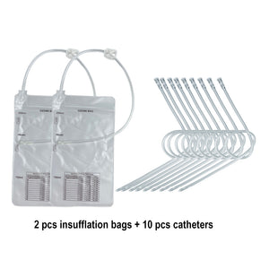 Cycle Use 20 400 750 mL Three Volume Chamber Sizes Ozone Insufflation Bag for Rectal