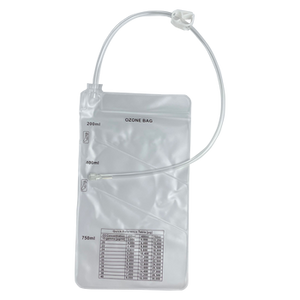 Cycle Use 20 400 750 mL Three Volume Chamber Sizes Ozone Insufflation Bag for Rectal