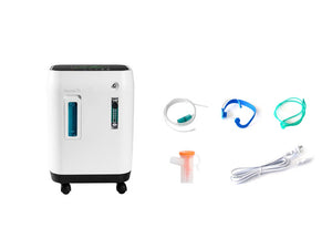 Portable 0-1.5L/min Adjustable Oxygen Concentrator Air Compressor for Medical Ozone Generator Home Use