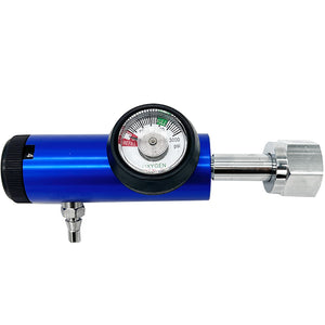 USA Standard CGA540 Oxygen Cylinder Regulator 3000psi Pressure Flow Adjustable Medical Oxygen Regulator for Ozone Therapy Machine