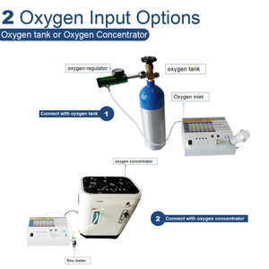 AQUAPURE Patented Portable Medical Ozone Therapy Machine – Adjustable Output for Home Use