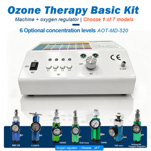 Portable Medical Ozone Generator Suppliers with Low Flow Oxygen Regulator Kit Set