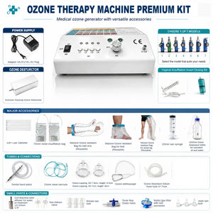 Aquapure AOT-MD-520 Medical Ozone Therapy Machine Generator Premium Kit Set