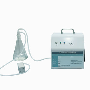 Nuevo diseño, 1L/min de flujo de oxígeno, 33mg/L de salida de ozono, generador dual portátil de oxí-ozono con control remoto para agua ozonizada