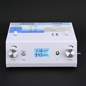 10-99.5 mg/LLCD Panel Muestra Concentración de Ozono Generador Médico de Ozono para Tratamiento de Terapia Sanguínea