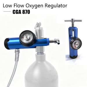 High Quality Medical Oxygen Regulator CGA870 Low Flow Gas Regulator for Portable Oxygen Cylinder