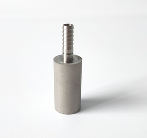 Difusor de burbujas de ozono de piedra de acero inoxidable para el tratamiento de agua con ozono